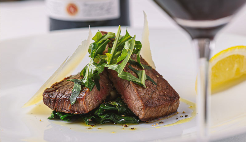 和牛フィレ肉のタリアータ