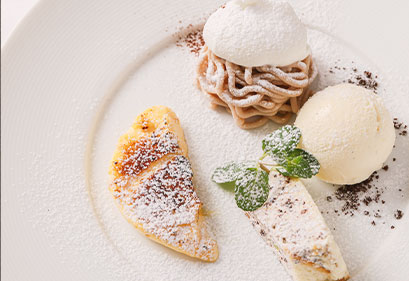 本日のドルチェ4種盛り合わせ