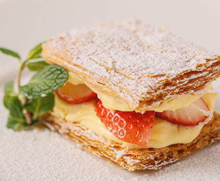 苺のミルフィーユ