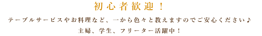 初心者歓迎！